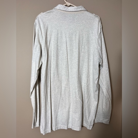 2 Men’s Vintage Old Navy Cotton Long Sleeve Collar Shoulder Tab Pocket Shirt XL - Picture 9 of 13